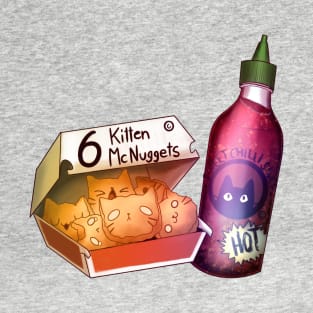 Menu 5 kitten McNuggets and Sweet Chili sauce T-Shirt